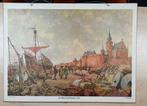 Wandplaat Hanzestad Kampen, Ophalen of Verzenden, Geschiedenis