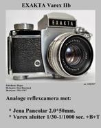 EXAKTA Varex IIb met Jena 2.0/50mm. objectief, Ophalen of Verzenden, 1960 tot 1980, Filmcamera