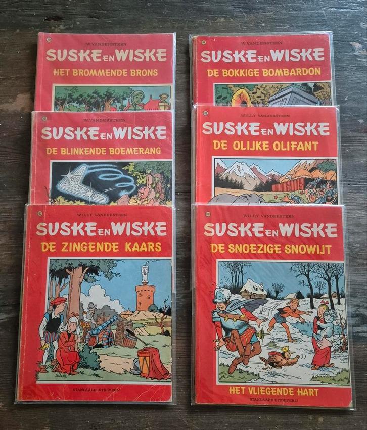 Suske en Wiske Vandersteen, Boeken, Stripboeken, Gelezen, Meerdere stripboeken, Ophalen of Verzenden