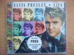 Elvis Presley - Live (met kort interview), Ophalen of Verzenden, Zo goed als nieuw, Poprock