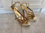 Gouden pumps bruiloft feest maat 36/37, Kleding | Dames, Ophalen of Verzenden, Zo goed als nieuw, Overige kleuren