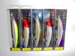 Jatsui Zeebaars Minnow Sea Slicker SW 12cm 18g Rapala., Ophalen of Verzenden, Nieuw, Overige typen