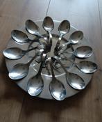 Schaal met 12 amuselepels, Huis en Inrichting, Keuken | Bestek, Ophalen