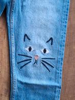 2x Monki jeans met kattenkoppen, mt 26 en 28, Kleding | Dames, Spijkerbroeken en Jeans, Blauw, Overige jeansmaten, Ophalen of Verzenden