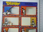 sticker Droopy stickervel strip cartoon school label etiket, Overige typen, Zo goed als nieuw, Verzenden