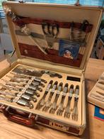 Messen set Kaiserbach 24 delig, Huis en Inrichting, Ophalen of Verzenden, Zo goed als nieuw, Rvs of Chroom, Bestekset