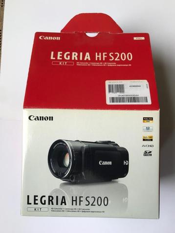 Canon Legria HF S200 digitale videocamera beschikbaar voor biedingen