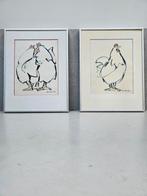 2 prenten Ellen Meuwese, Ophalen of Verzenden, 1960 tot 1980, Gebruikt