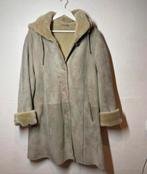 Lammy/Shearling Jas - Maat 48, Ophalen of Verzenden, Zo goed als nieuw, Maat 46/48 (XL) of groter, Beige
