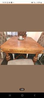 Mechelse uitschuifbare eetkamertafel, Antiek en Kunst, Ophalen of Verzenden