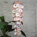 Mooie grote gekleurde schelpenhanger 60 cm lang, Ophalen, Zo goed als nieuw