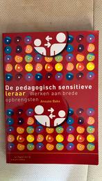 Anouke Bakx - De pedagogisch sensitieve leraar, Boeken, Sociale wetenschap, Ophalen of Verzenden, Zo goed als nieuw, Anouke Bakx