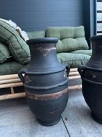 aardwerk vazen, Tuin en Terras, Ophalen, Rond, Zo goed als nieuw, Aardewerk