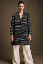 Esprit gestreepte mantel tussenjas   L, Kleding | Dames, Jassen | Zomer, Overige kleuren, Maat 42/44 (L), Ophalen of Verzenden