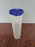 Tupperware spaghetti bewaardoos, Huis en Inrichting, Ophalen of Verzenden, Gebruikt, Blauw, Bus of Trommel