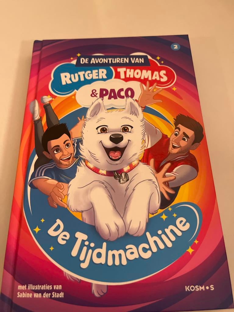 Rutger Thomas & Paco - De Tijdmachine, Ophalen of Verzenden, Zo goed als nieuw, Fictie algemeen