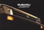 Folder Subaru Justy 1987, Ophalen of Verzenden, Gelezen, Overige merken