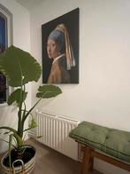 Canvas Meisje met de Parel - 70 x 100 cm, Ophalen, Zo goed als nieuw, Schilderij, 75 cm of meer