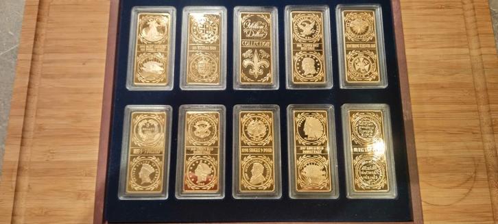 Zeldzame Million Dollar Collection, Postzegels en Munten, Edelmetalen en Baren, Goud, Ophalen of Verzenden