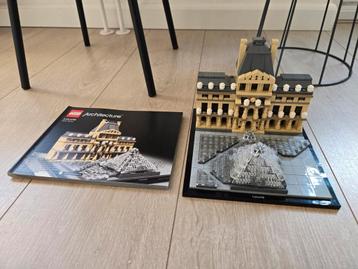 Lego Architecture 21024 Louvre, Parijs incl boekje beschikbaar voor biedingen
