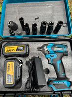 slagmoersleutel / schroefmachine 2x accu’s nieuw, Ophalen of Verzenden, Zo goed als nieuw, Overige typen