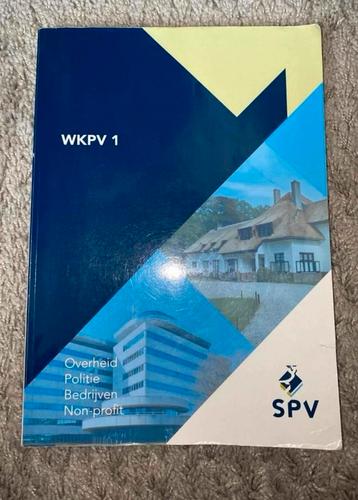 Studieboeken SPV WPKV 1 & 2 beschikbaar voor biedingen