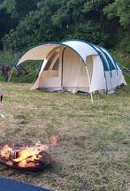 Porto Ecole 4 persoons tent met luifel van Obelink, Caravans en Kamperen, Tenten, Ophalen, Gebruikt, Tot en met 4