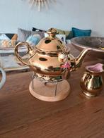 Mooie theepot van DE met melkkannetje en warmhoud plaatje., Huis en Inrichting, Ophalen of Verzenden, Zo goed als nieuw, Overige typen