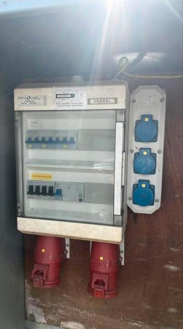 stroomkast bouwkast bouwstroom noodstroom meterkast beschikbaar voor biedingen