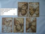 👍nu 0,50: vintage plaatjes vlinders 410 ( alleen verzenden, Hobby en Vrije tijd, Ophalen, Nieuw, Dieren, Knipvel