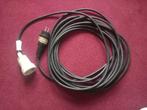 verlengsnoer 10 meter, met RA tot 16 Amp., Ophalen of Verzenden, Gebruikt, Kabel of Snoer