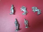 Tinnen schaakstukken,  compleet., Ophalen of Verzenden, Zo goed als nieuw