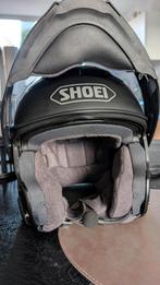 Shoei neotec 2 mat zwart Maat S incl smoked en transparant, Motoren, Ophalen, Tweedehands, Systeemhelm, Shoei