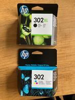 HP 302 zwart tri colour printer cartridge 2018, Ophalen of Verzenden, Zo goed als nieuw, Cartridge