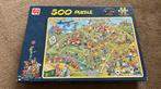 Jan van Haasteren puzzel voetbal 500 stukjes, Ophalen of Verzenden, 500 t/m 1500 stukjes, Gebruikt, Legpuzzel