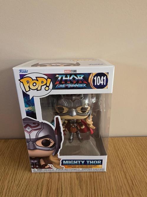Funko Pop! 1041 Mighty Thor - Thor: Love and Thunder, Verzamelen, Poppetjes en Figuurtjes, Nieuw, Verzenden