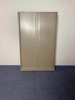 Roldeurkast Ahrend, grijs, H 195 x B 120 x D 45 cm.