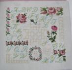 Borduurpatroon  Rozen merklap  nr 6288, Verzenden, Nieuw, Handborduren, Patroon