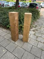 2 zuilen, pilaren zelfgemaakt kleur goud, Huis en Inrichting, Woonaccessoires | Zuilen en Pilaren, Ophalen, Zo goed als nieuw