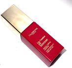 Clarins lip comfort oil intense 06 intense fushsia, Ophalen of Verzenden, Zo goed als nieuw, Rood, Lippen