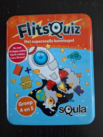 FlitsQuiz Squla - Groep 4 en 5 beschikbaar voor biedingen