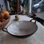 Gietijzeren wokpan, Huis en Inrichting, Keuken | Potten en Pannen, Gebruikt, Ophalen of Verzenden