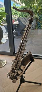System'54 Pure Brass Superior Class Power Bell Tenorsaxofoon, Ophalen of Verzenden, Zo goed als nieuw, Tenor
