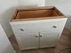 Beuken Commode Kast met Lade en Deuren, Ophalen of Verzenden, Gebruikt