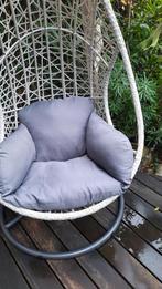 Rijoka Hangstoel Kussen Grijs, Tuin en Terras, Tuinstoelen, Ophalen of Verzenden, Nieuw, Overige materialen