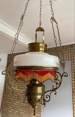 Oude petroleum lamp. Kan ook op electra., Antiek en Kunst, Antiek | Lampen, Ophalen
