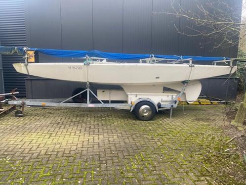 Star Klasse te koop, Watersport en Boten, Open zeilboten, Gebruikt, Overige typen, 6 meter of meer, Polyester, Geen motor, Overige brandstoffen