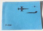 Luchtmacht informatieboekje Lockheed F-104G Starfighter., Ophalen of Verzenden, Luchtmacht, Nederland, Boek of Tijdschrift