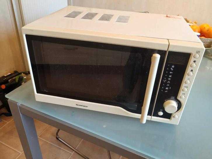 SilverCrest Combimagnetron KH1168 - Gebruikt, Witgoed en Apparatuur, Magnetrons, Gebruikt, Vrijstaand, Combimagnetron, 45 tot 60 cm