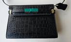 CROCO - Dames schouder tas, Ophalen of Verzenden, Nieuw, Zwart, Schoudertasje